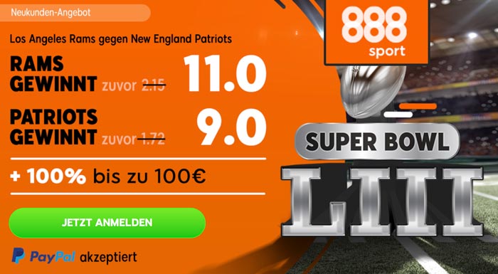 Auf Den Super Bowl 2019 Wetten Wett Tipps Quoten Prognosen